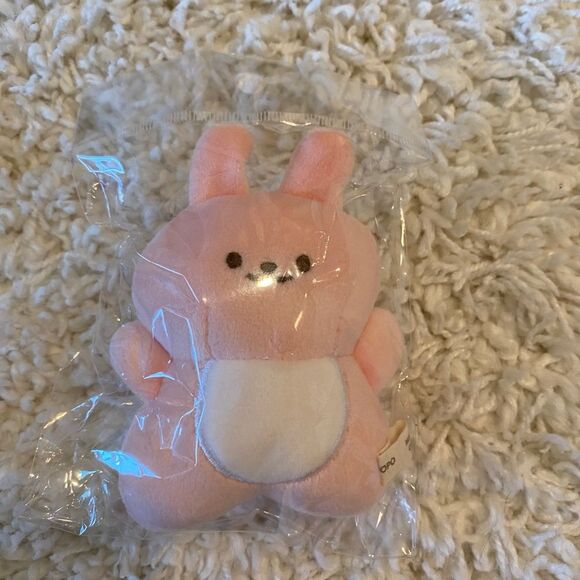 Cute Stuffed Animal Design Bag/Luggage Charm. Pink. OS. Plushie. Kidcore. Easter - Picture 2 of 3